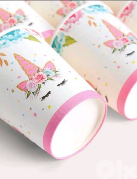 sweet unicorn birthday decoration 2