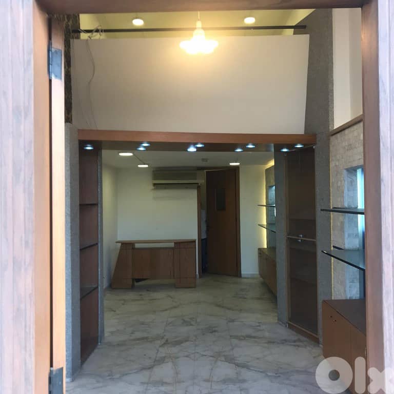 60 Sqm | Prime Location Shop + Mezanine For Sale In Sin El Fil 0
