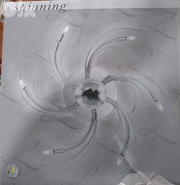 spinning ceiling lamp 40cm 0