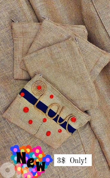 Handmade pouches , very stylish 0
