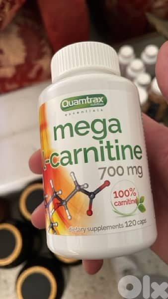 Mega L-Carnitine By Quamtrax (120 caps) (30 Days supply) 0