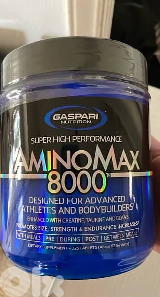 Gaspari Nutrition Amino Max 8000 (325 tabs) 0