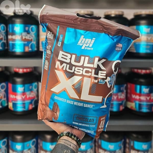 BPI Sports Bulk Muscle XL  Mass Gainer (48 Servings) 6 kg 0