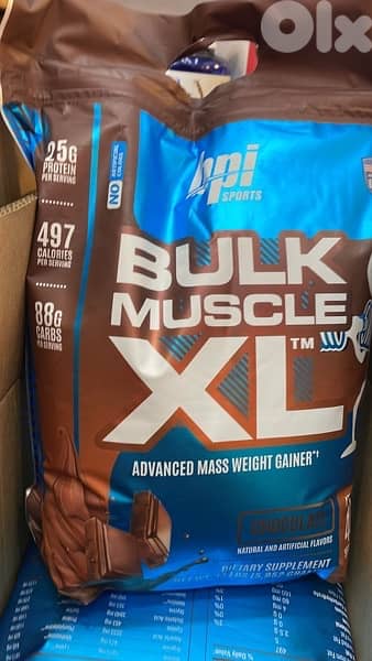 BPI Sports Bulk Muscle XL  Mass Gainer (48 Servings) 6 kg 1