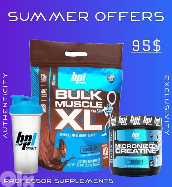 BPI Sports Bulk Muscle XL  Mass Gainer (48 Servings) 6 kg 4