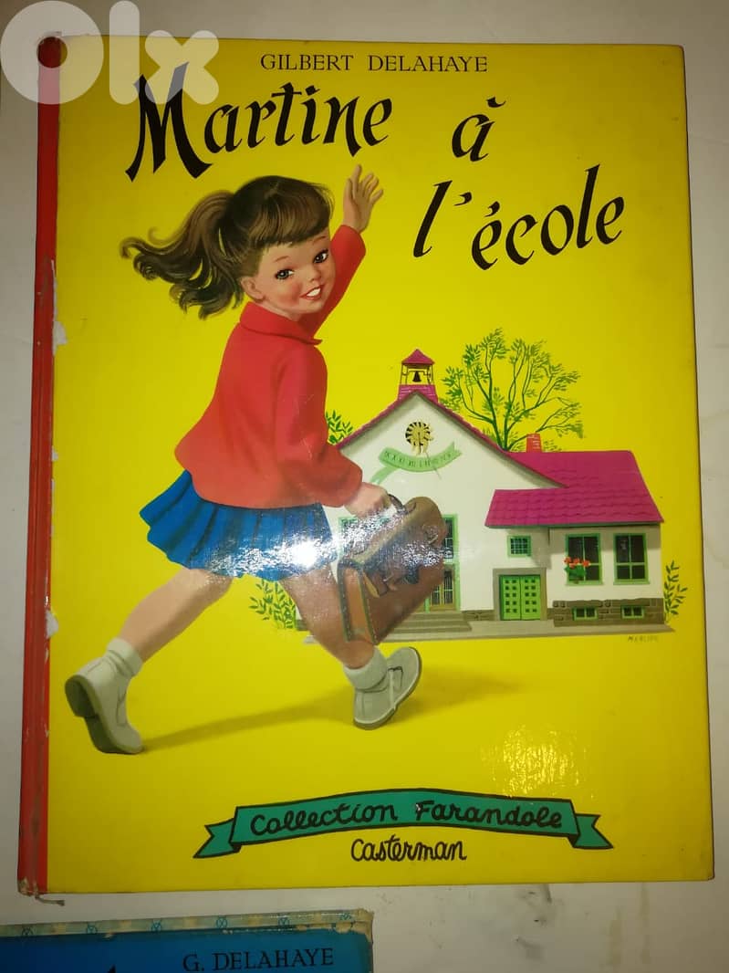 six Old Casterman Martine magazine prints 2