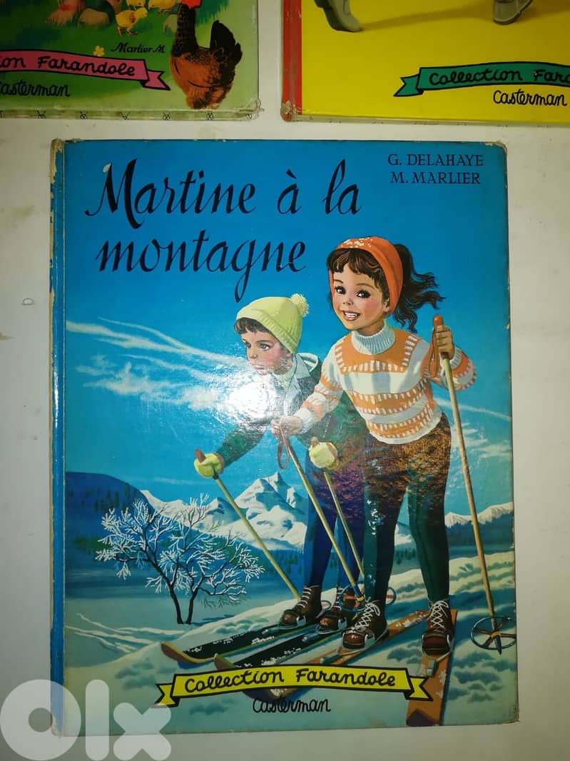 six Old Casterman Martine magazine prints 3