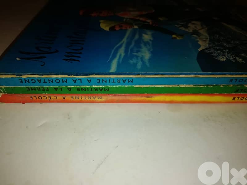 six Old Casterman Martine magazine prints 4