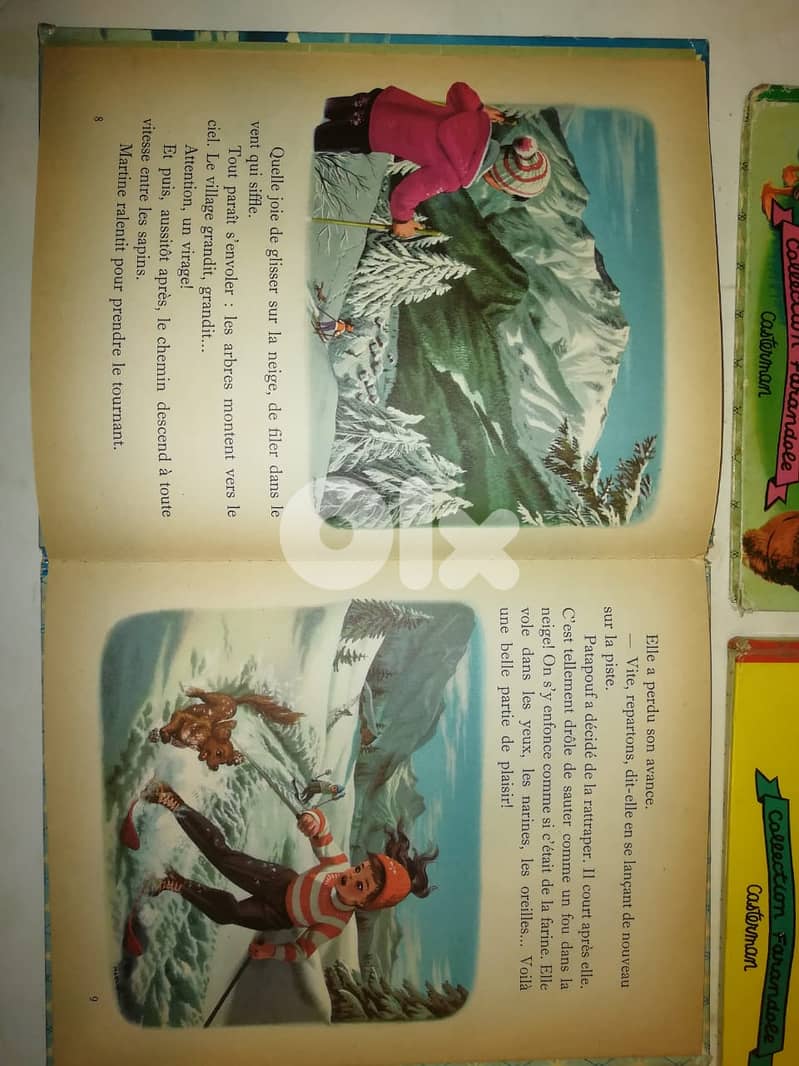 six Old Casterman Martine magazine prints 5