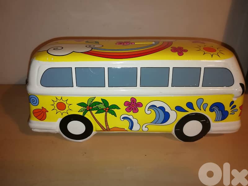 decorative Volkswagen van ceramic money bank 22*9 cm 1