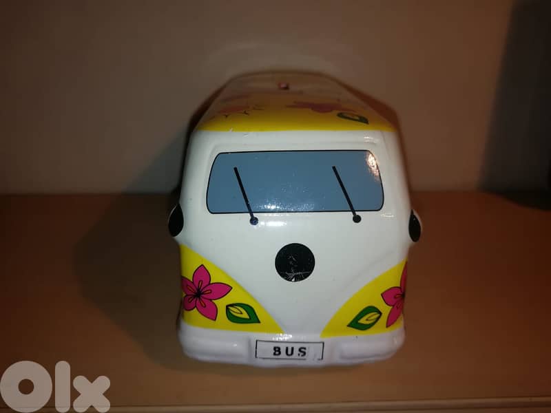 decorative Volkswagen van ceramic money bank 22*9 cm 4
