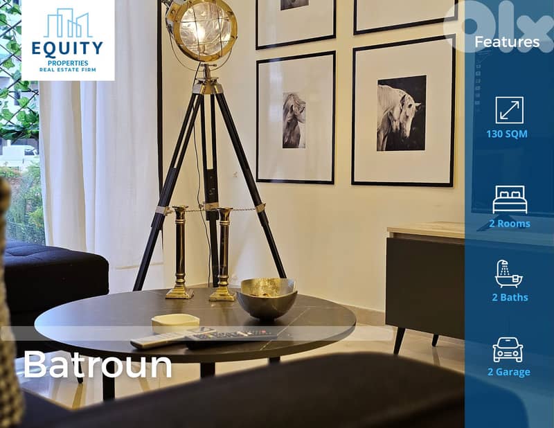 Batroun | Fully Furnished | Prime Location | 130 SQM | #CT68198 0