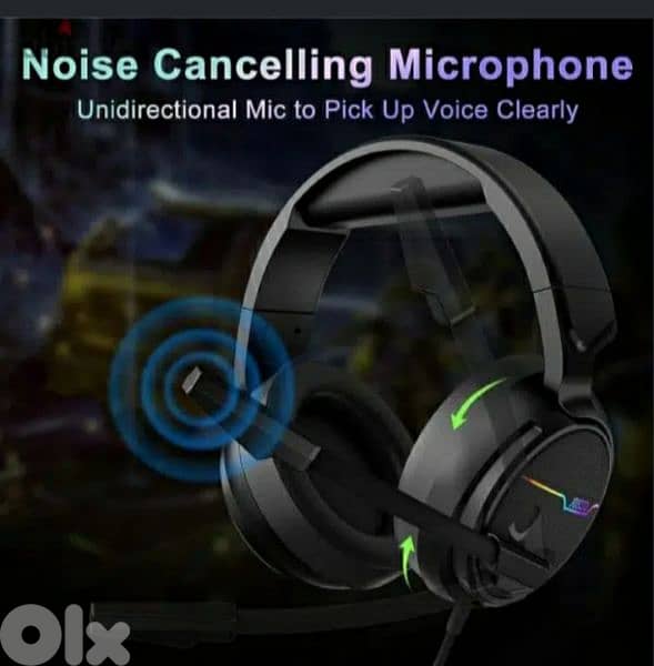 Jeecoo V20U Pro Gaming Headset Surround Sound/4$ delivery 5