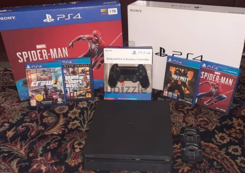 PS4 SLIM STORAGE 1 TB 0