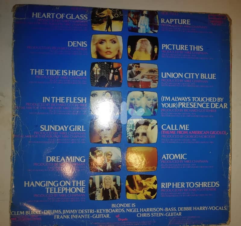 Best of Blondie vinyl 1