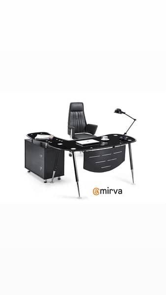 office desk black 0