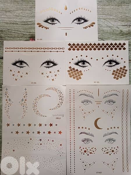 beautiful body and facial tattoos 9