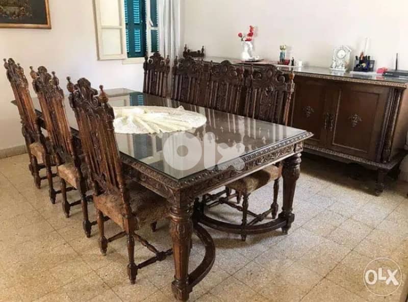 Antique Dining Room Louis XIV 4