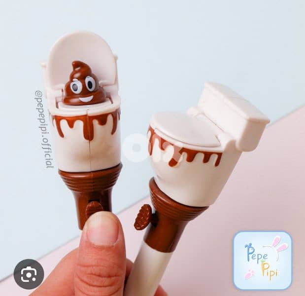 hilarious poo toilet pen 0