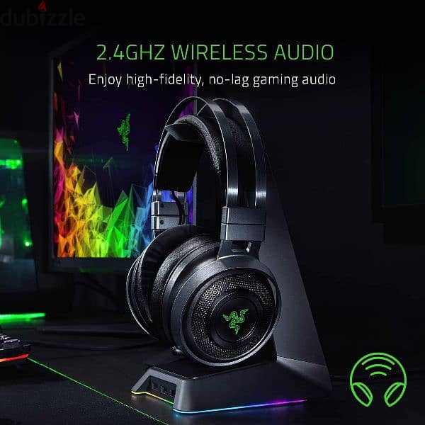 Razer Nari Ultimate Wireless 7.1 Surround Sound Gaming Headset 2