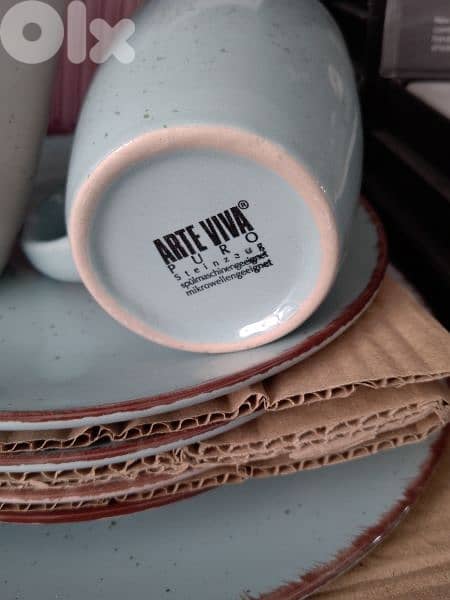 Arte viva plate set 12pc 1