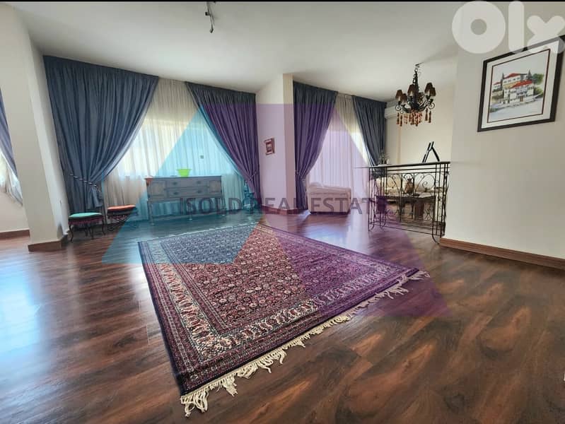 A semi-furnished 235 m2 apartment for sale in Forn el Chebak 0