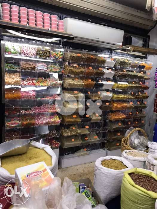 صندوق علبة بن بزورات بهارات candies candy plexi glass casier box boxes 1