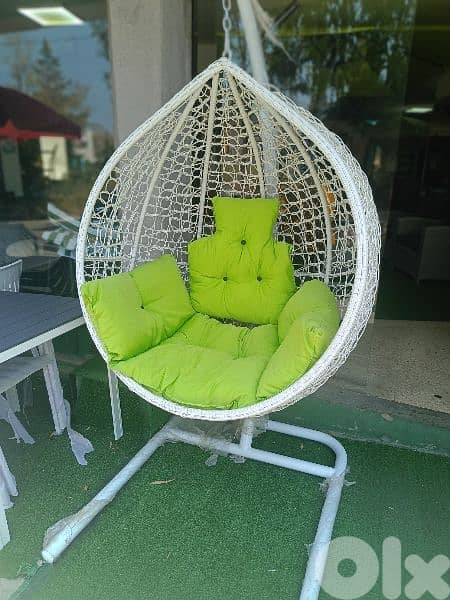 Hanging chair سلة رزين حبال 0