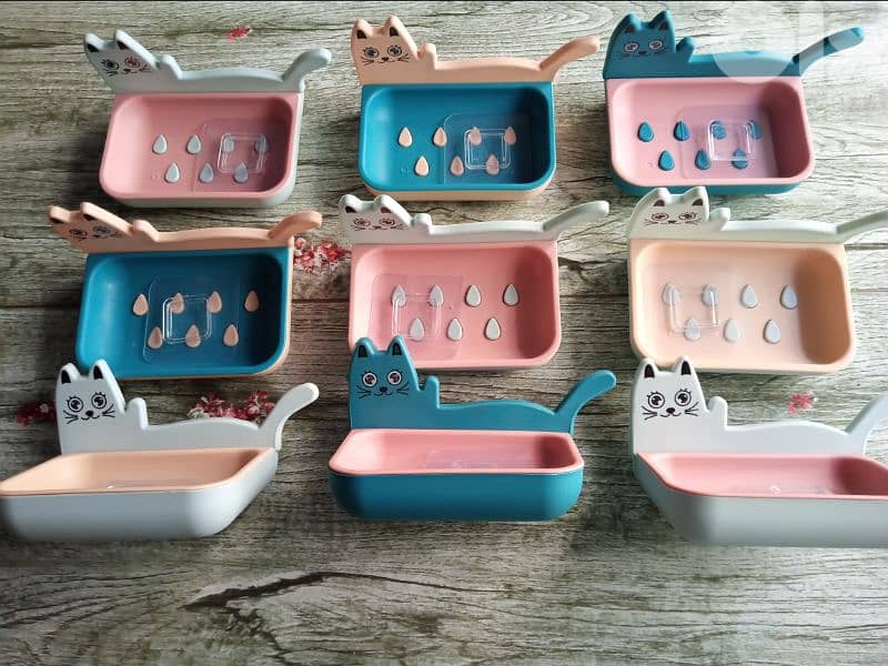 cute kitten soap holder 2
