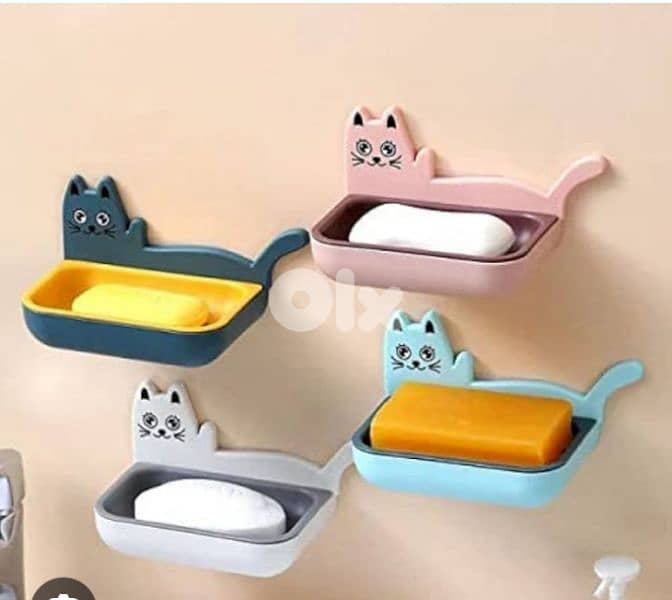 cute kitten soap holder 3