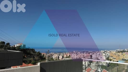 Luxurious 550m2 duplex apartment +Sea&Mountain view for sale in Bsalim
