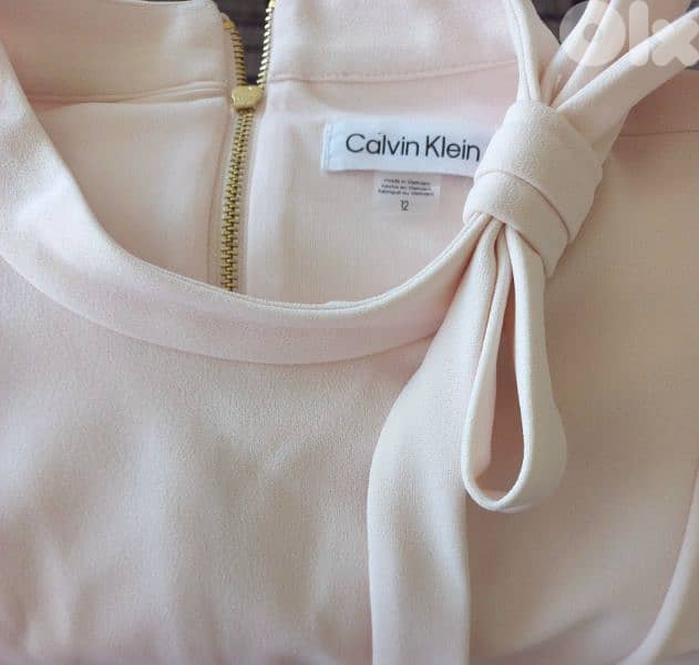 Calvin Klein Size 12, Mid-length light pink dress 2