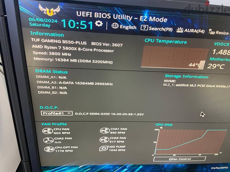 GAMING DESKTOP AMD Ryzen™ 7كومبيوترللالعاب 5