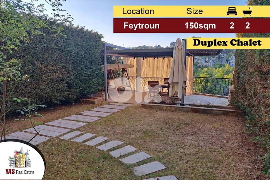 Feytroun/Univers 150m2 | 75m2 Terrace/garden | duplex Chalet | WA | 0