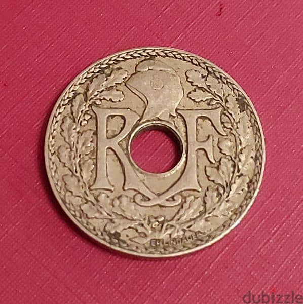France 10 centimes 3rd Republic 1935  Lindauer 1