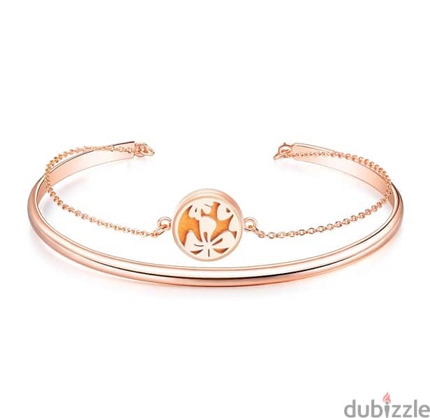 Perfume Diffuser gold plated bracelet 0