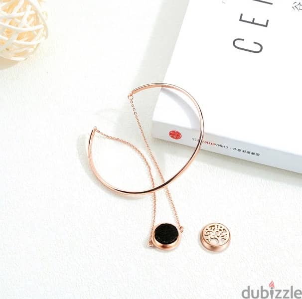 Perfume Diffuser gold plated bracelet 5