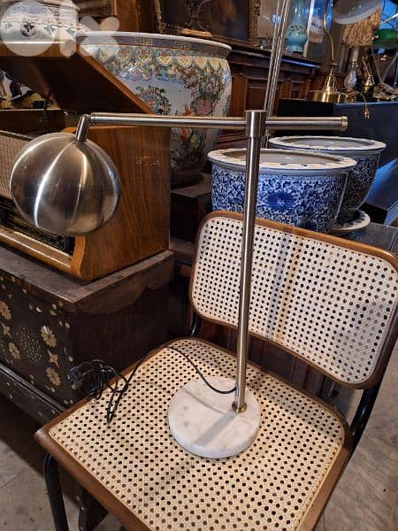 lampadaire chrome Italy 0