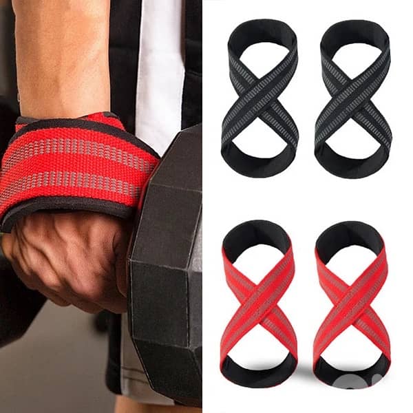 figure 8 lifting straps 0