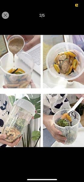 plastic salad cup 1