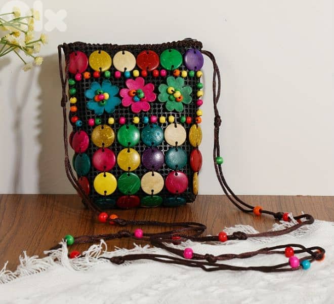 lovely beads cross bags 0