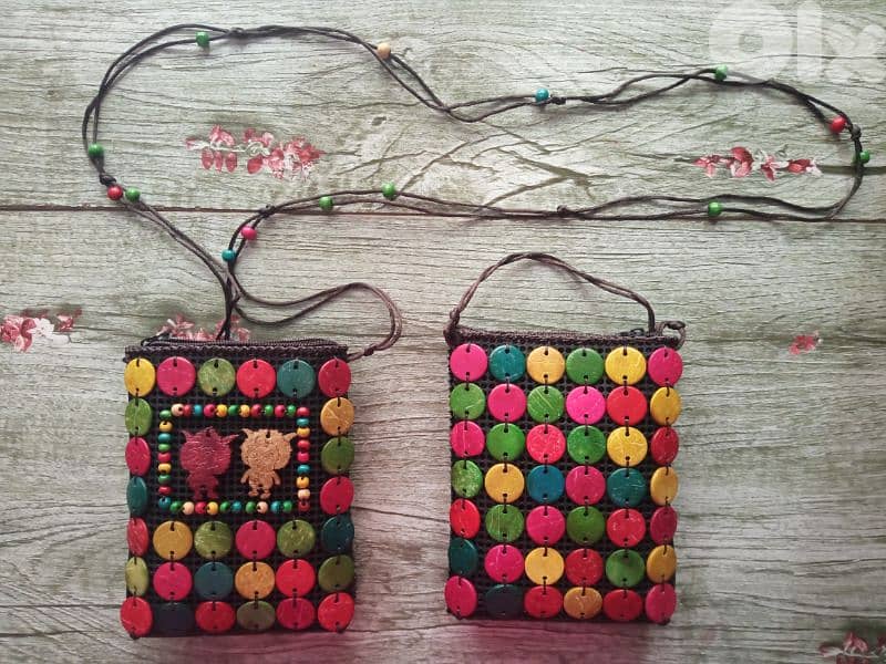 lovely beads cross bags 1