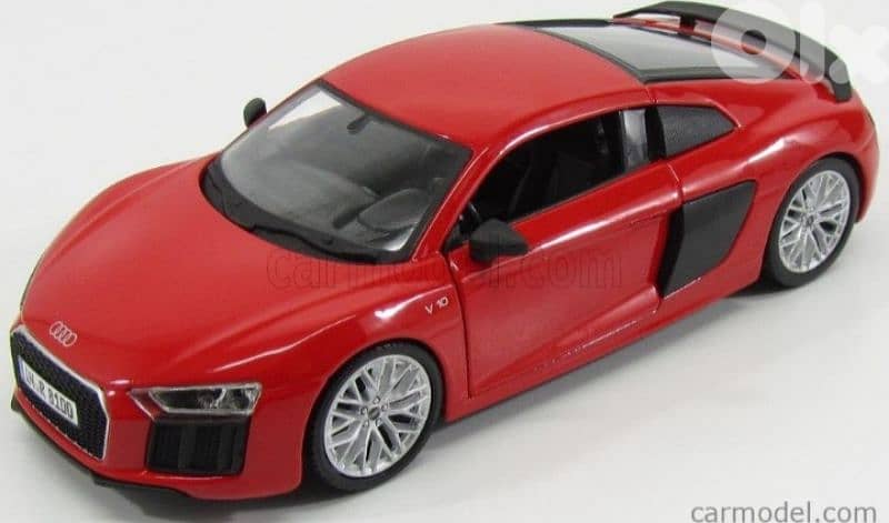 Audi R8 V10 (2015) diecast car model 1;24. 0