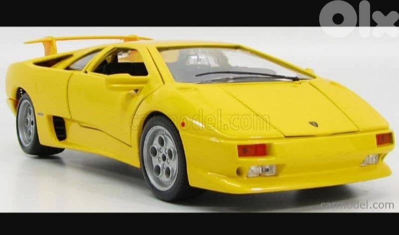 Lamborghini Diablo 1990 diecast car model 1;18. 3