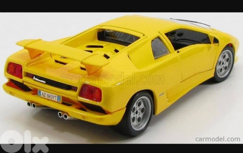 Lamborghini Diablo 1990 diecast car model 1;18. 4