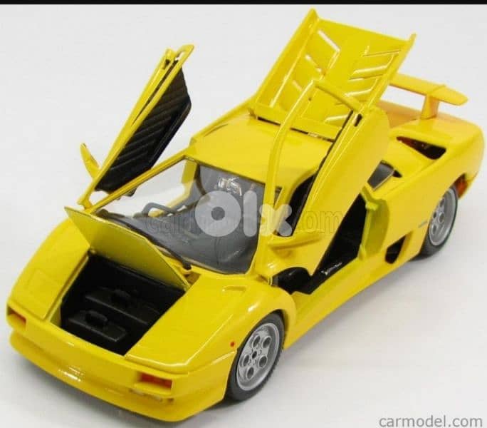Lamborghini Diablo 1990 diecast car model 1;18. 5