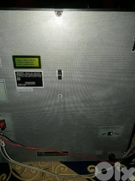 Sony vintage stereo HCDA17K (100watts×4)high power sound& bass reflect 9