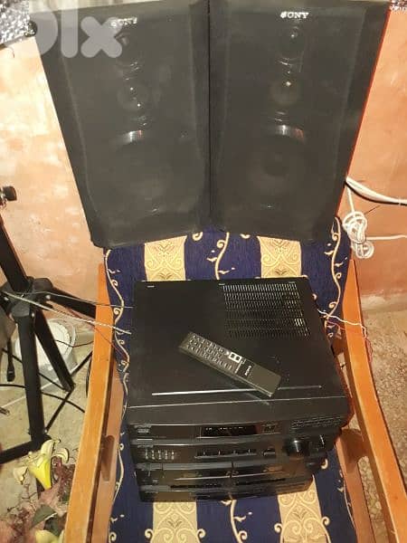 Sony vintage stereo HCDA17K (100watts×4)high power sound& bass reflect 13