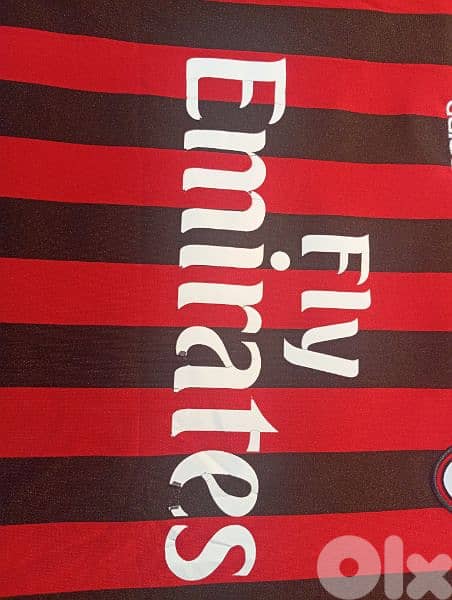 Authentic AC Milan Original Home Football shirt 4