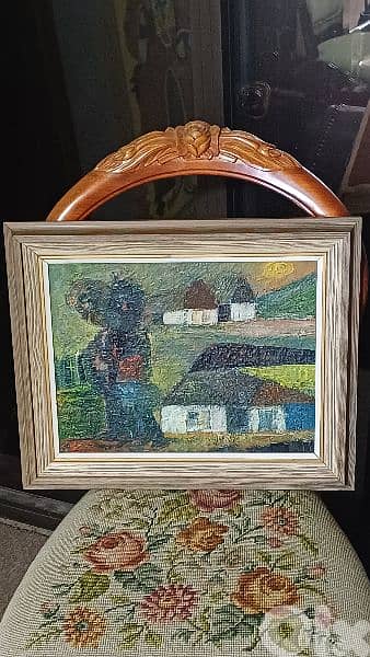 لوحة رسم زيتي 1